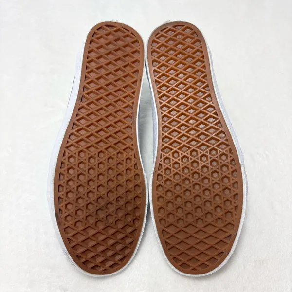 Vans Suede Old skool flame shoes flat Mediterranian‎ Blue Size M 6.5 / W 8 - Image 7