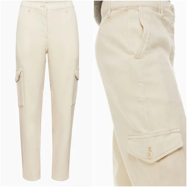 ARITZIA Wilfred Free Modern Cargo Pant in Birch size 16 jeans - Image 6