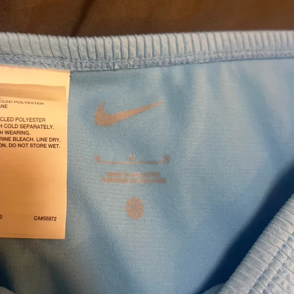 Nike Swim Ribbed Bikini Bottoms Blue Size M – New with Tags - Image 7