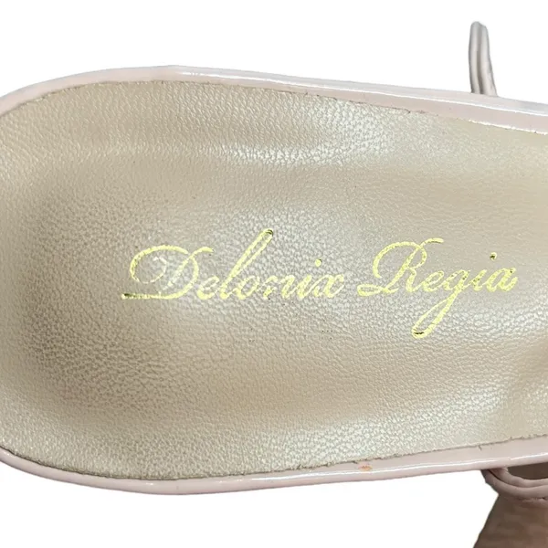 Delonix Regia‎ Strappy Heels Tan Size 8.5 - Image 5