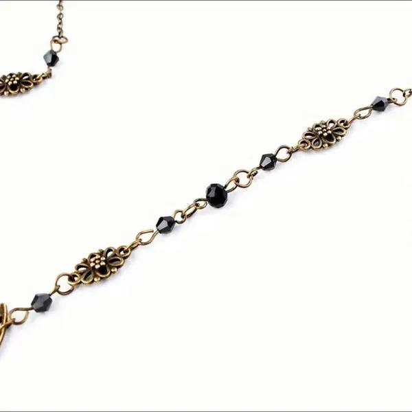 Crescent Moon Head Chain Vintage Style Headwear Hollow Pattern Gypsy‎ Bohemian - Image 5