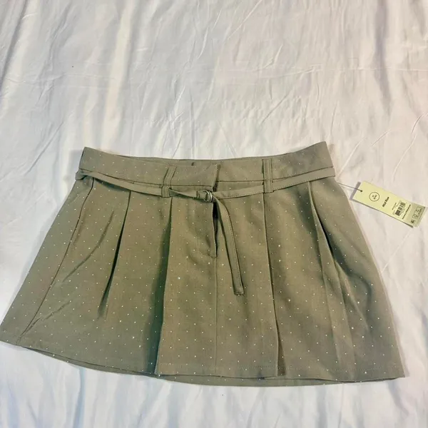 No-boundaries Women's Grey and Brown Shorts - Image 5