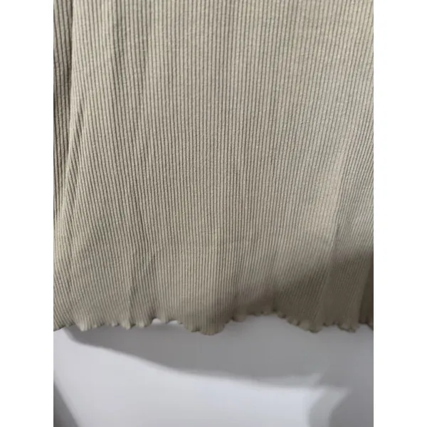 Free People Beach Ribbed Midi Skirt Sz Small Rayon Blend Coastal Boho Vacation - Image 2