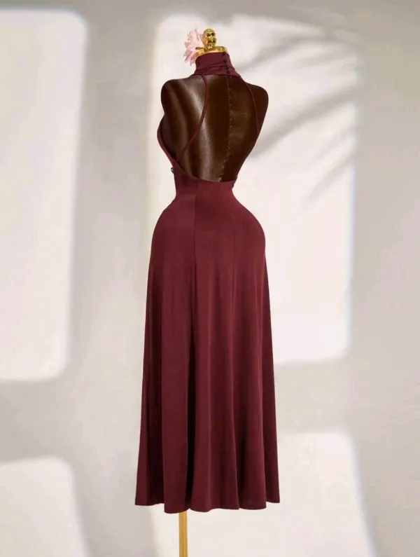 Women’s elegant bodycon maxi dress  - Image 7