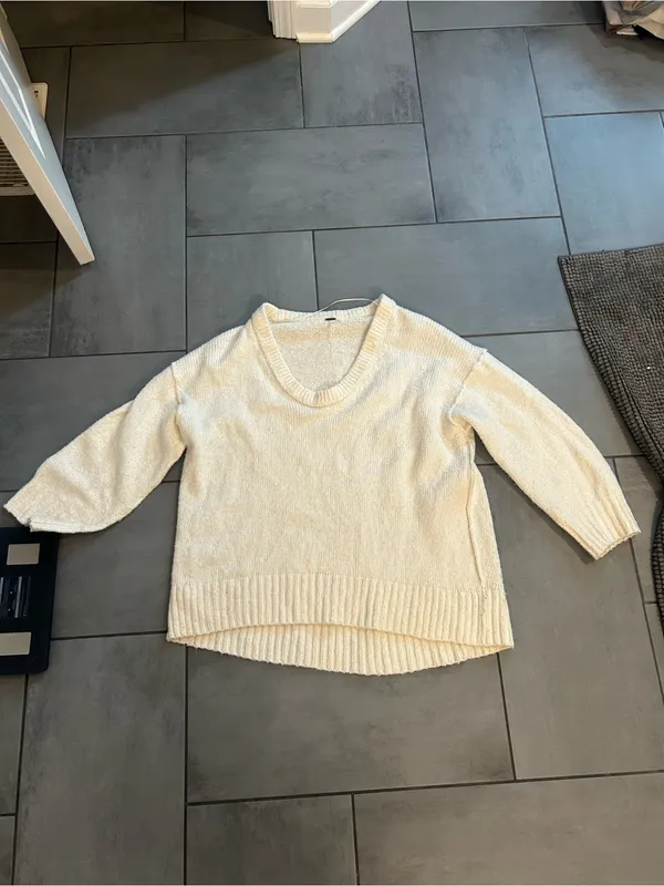 Free People Brookside Tunic in Ivory - Image 2