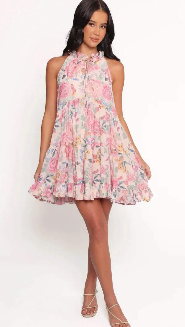 Floral Petal & Pup Dress - Image 2