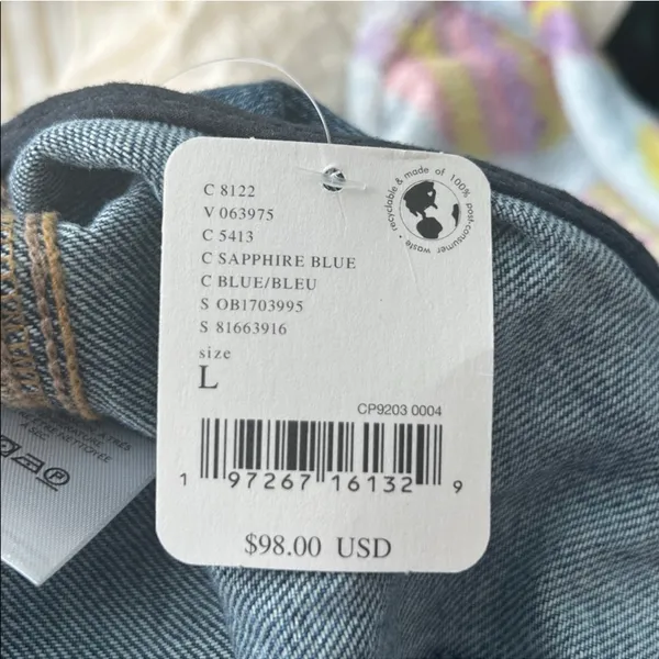 We The Free Women's Blue Denim Overalls - Image 7