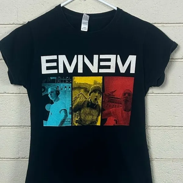 Eminem Black Band Tee size M Size M - Image 7