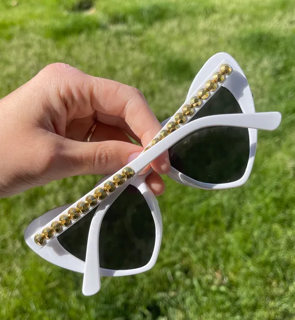 Bride Sunglasses Gold - Image 3