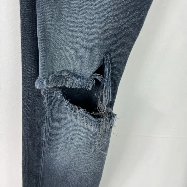 Rag & Bone Capri Jeans Steele Distressed Skinny Size 26 T1328 - Image 4