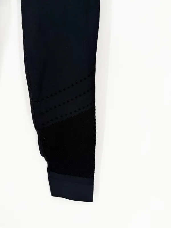 SHEFIT Crossover Waist Seamless Cropped‎ Leggings Women's L Black Activewear - Image 5