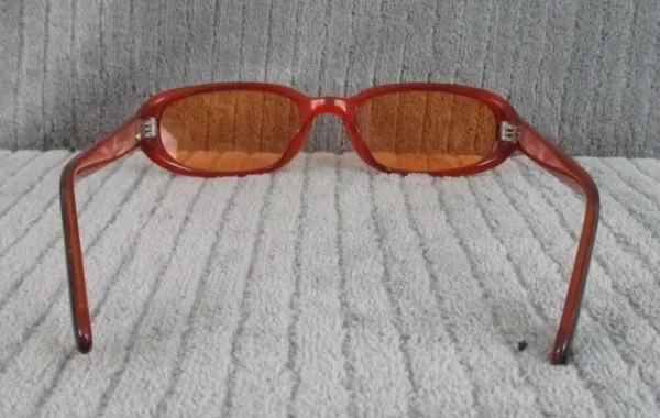 New Divine Eyewear Camilla Black/Orange Sunglasses Women's NWT - Image 4