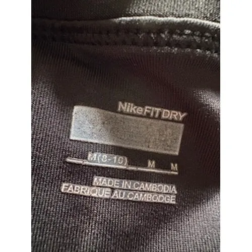 NIKE Tennis Skort Medium Black Fit Dry Athletic‎ Skirt Tenniscore Activewear - Image 6