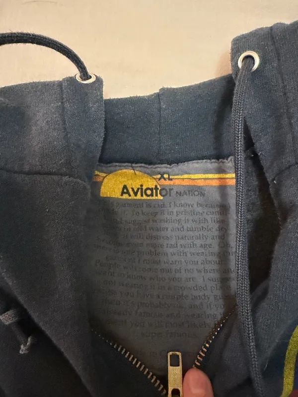 Aviator Nation Jacket Zip-Up - Image 3