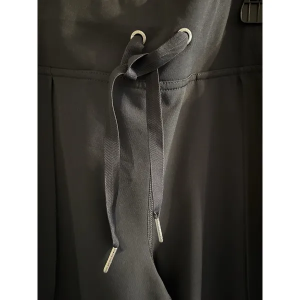 Calvin Klein Performance Dark Grey Jogger Pants CK Logo Zip Pockets Stretch M - Image 6
