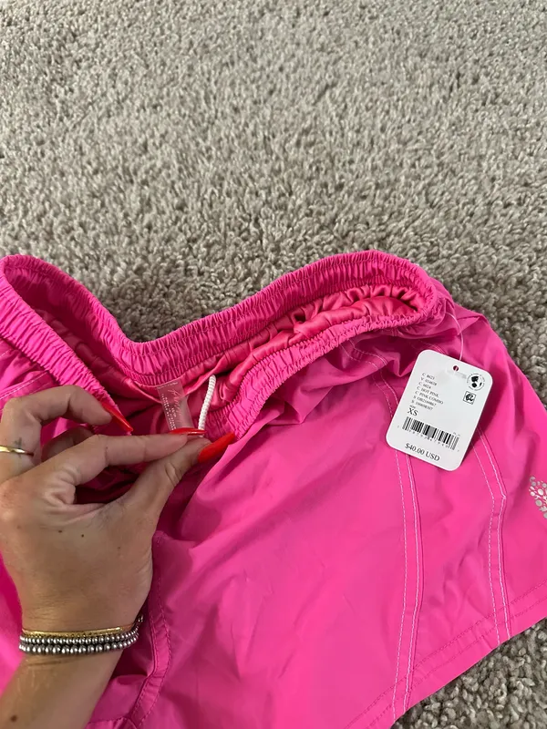 Free People Movement Hot Pink Shorts - Image 2