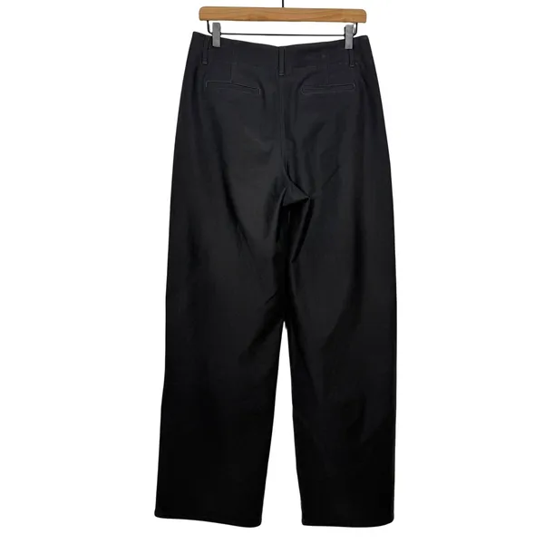 Wilfred Free Wide Leg Trouser Pants Size 6 Dark‎ Gray High Waist Academia Career - Image 2