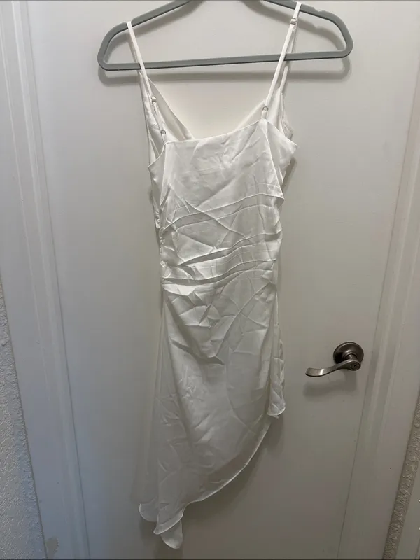 ASTR the label Mirie Asymmetric Satin Dress NWT - Image 4