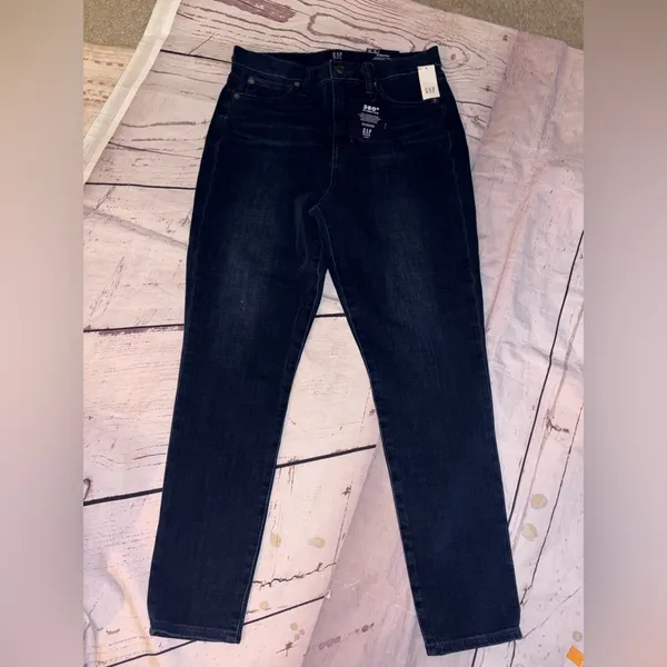 GAP sky high skinny ankle nwt slimming pockets 360 stretch 10/30 - Image 2