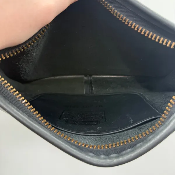 Vintage Coach Bonnie Cashin Era‎ Convertible Black Crossbody Wristlet Bag - Image 13