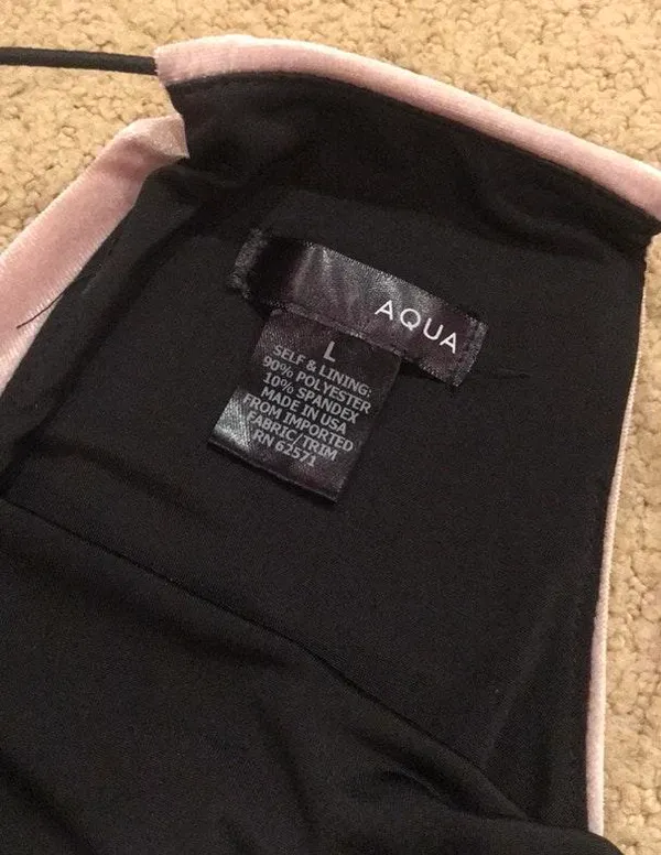 AQUA Pink Velvet Top - Image 2