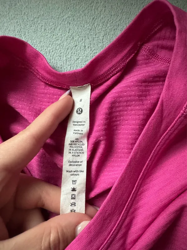 Lululemon Sonic Pink Swiftly Tech Long Sleeve 2.0 - Image 2