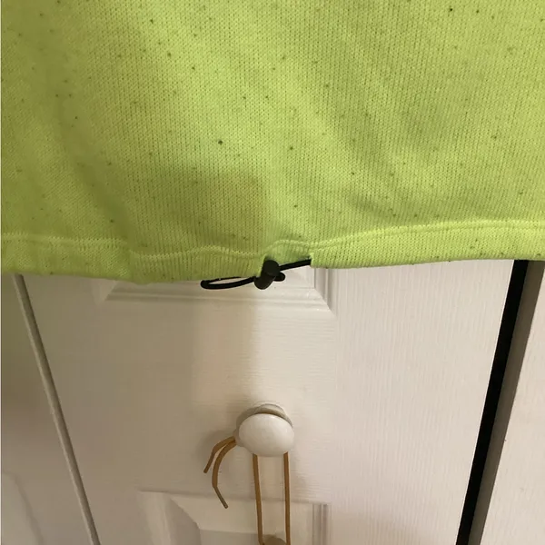 PINK Victoria's Secret Neon Green Hoodie - Image 3