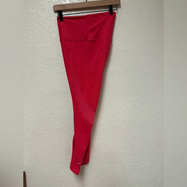 NIKE Bright Pink Leggings Size Small EUC - Image 12