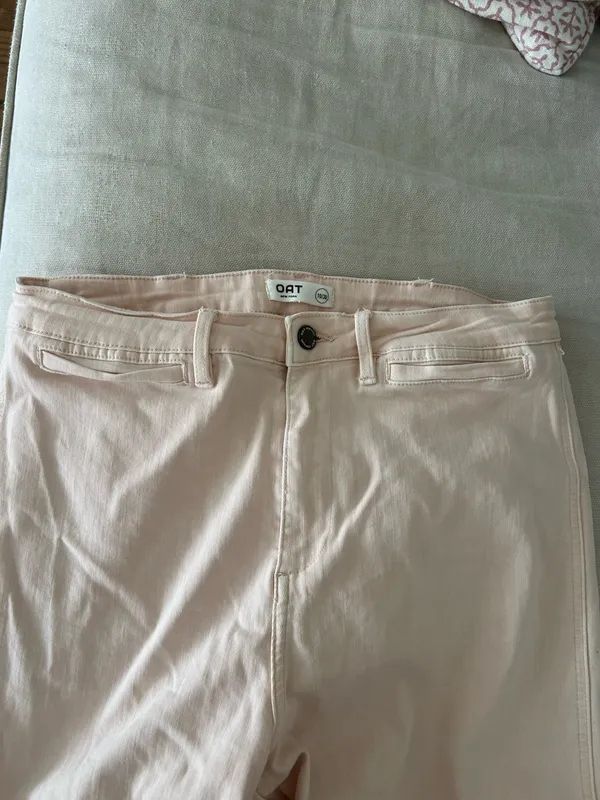 Light pink OAT flair jeans Size 30 - Image 3