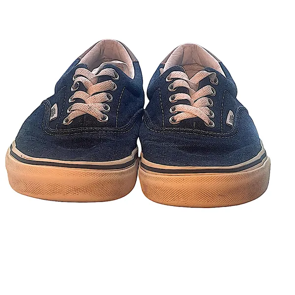 *VANS* •Off The Wall•Classic Era 59•Skate Shoe•Woman’s 9.5•Men’s 8•Navy Denim - Image 7