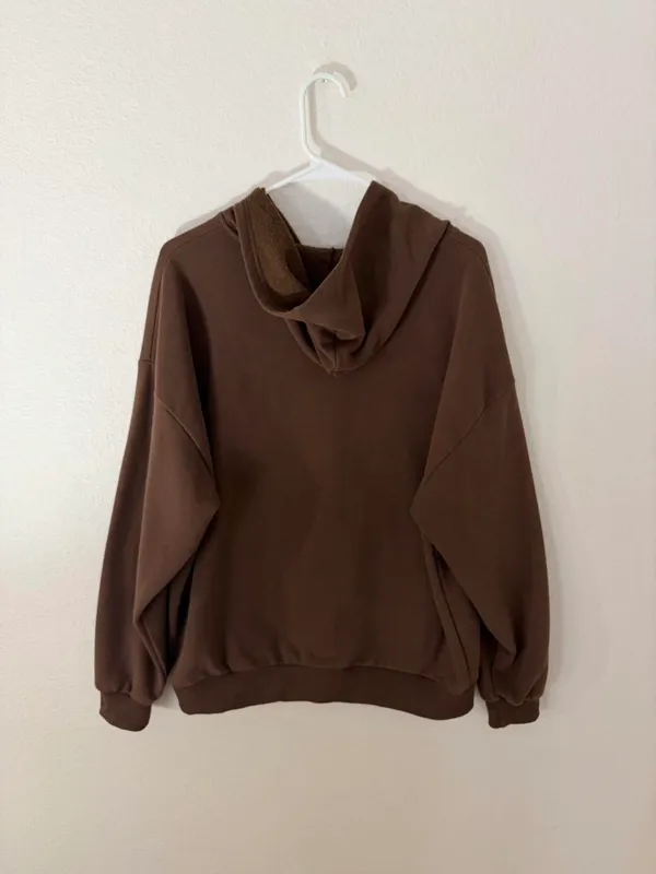 Edikted new york oversized zip up hoodie - Image 2