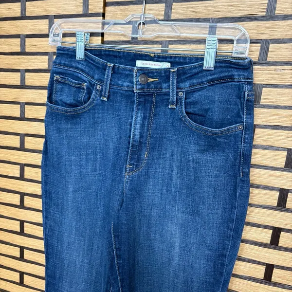 Levi Strauss 721 High Rise Skinny Leg Jeans Size‎ 29 - Image 3