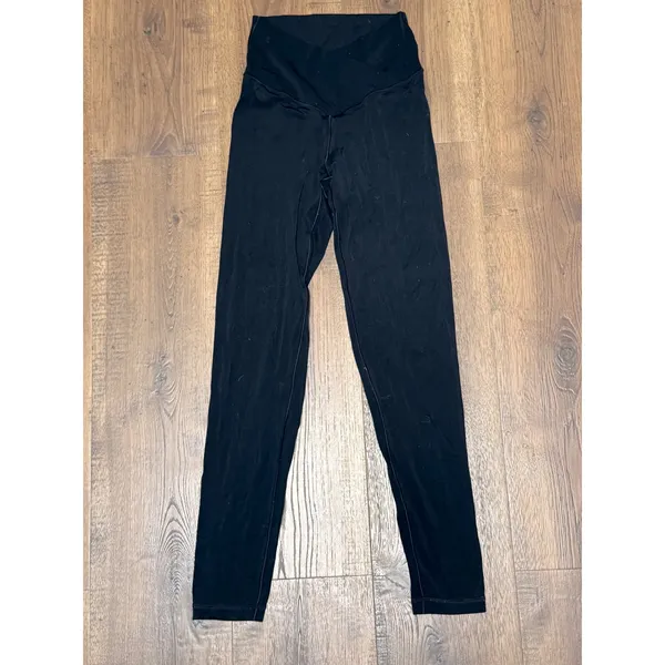 OFFLINE by Aerie Real Me Crossover High‎ Waisted 7/8 Leggings Black Small - Image 2