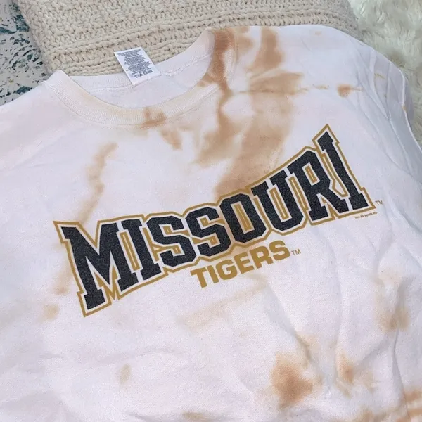 MISSOURI Tigers sweatshirt size XLarge White - Image 6