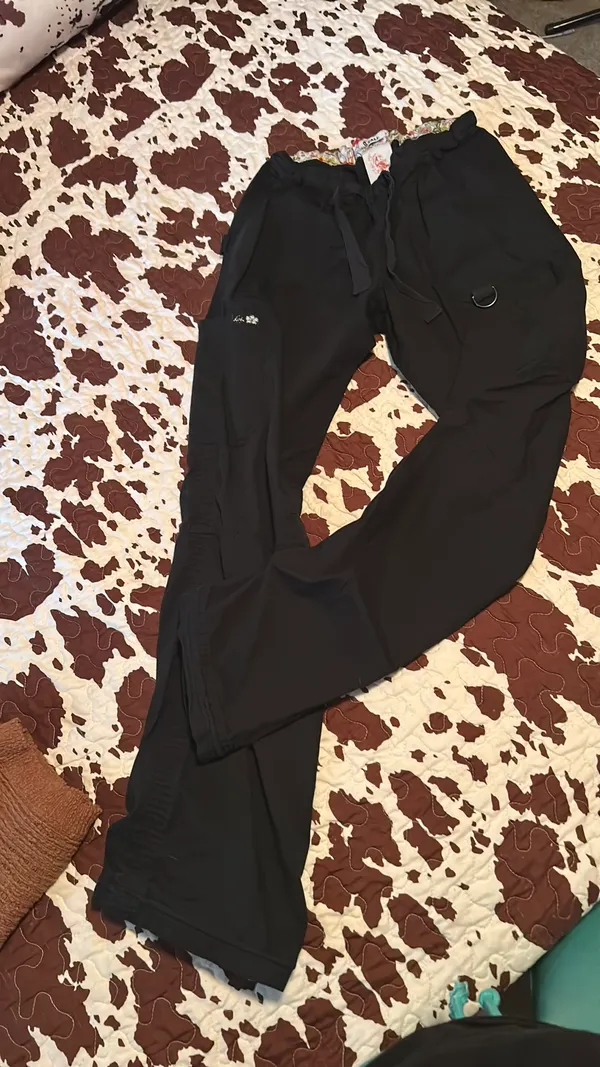 Koi Scrub Bottoms Black Size XS - Image 3