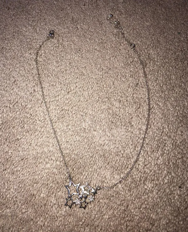 Star Necklace Silver - Image 2
