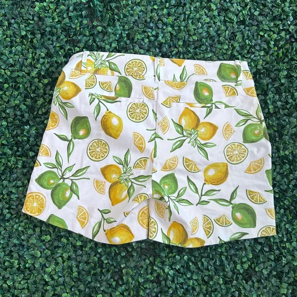 Isaac Mizrahi NWOT lemon and lime shorts 🍋🍋‍🟩 - Image 2