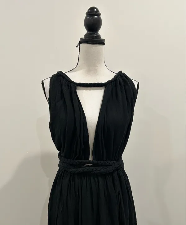 Estelar Atenea Beach Dress Black - Image 2
