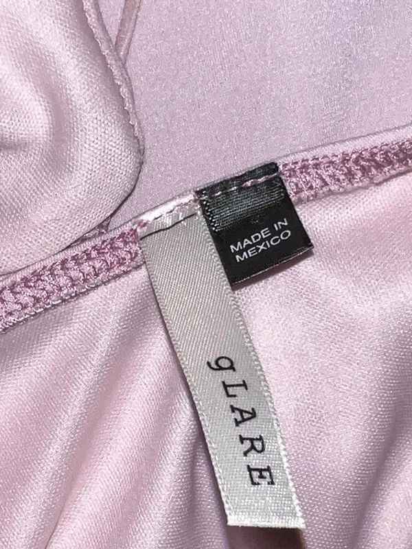 Y2K Pink glittery bodycon dress. - Image 5