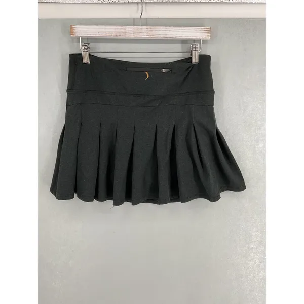 Jessica Simpson Womens Skort Black Pleated Athletic Tennis Golf Large - Image 2