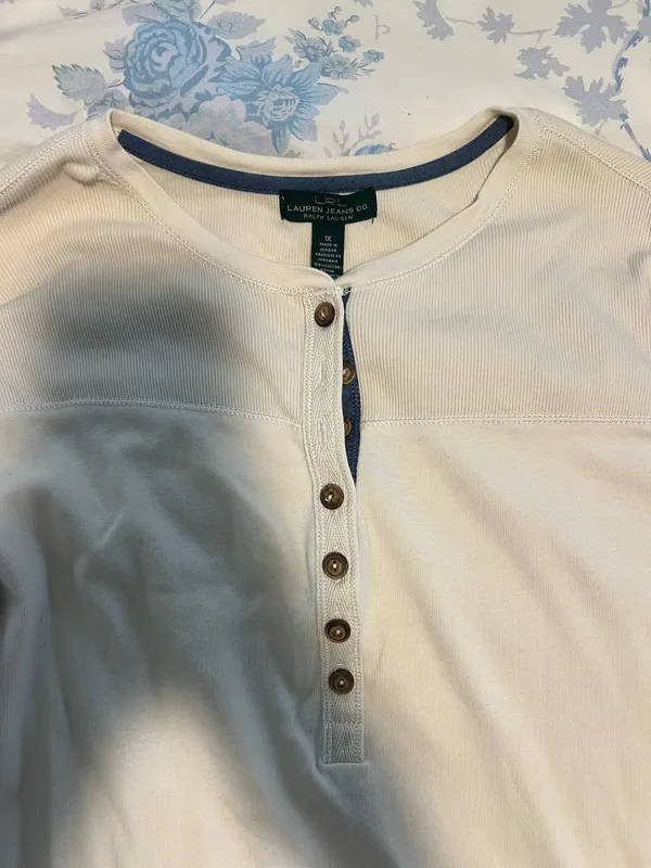Ralph Lauren Jeans Lauren Co. Button Up Long Sleeve - Image 2