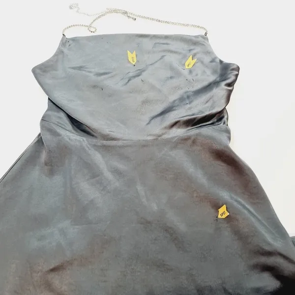 MORE TO COME Talia Diamond Dress in Grey Medium - Image 14