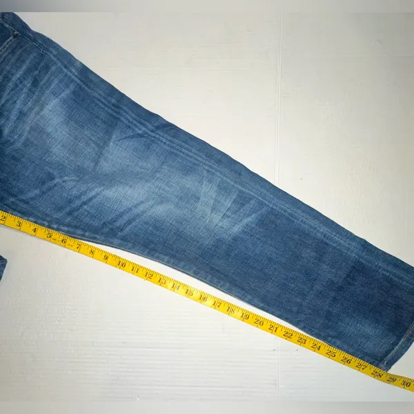 Lucky Brand Denim Blue Jeans Women’s Size 14/32 Sienna Cigarette‎ Mid Rise - Image 6