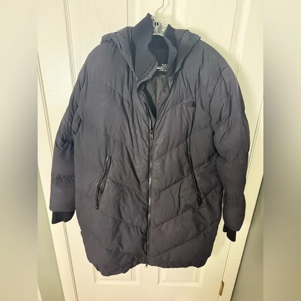 The North Face Albroz Down Parkina in Black L - Image 2