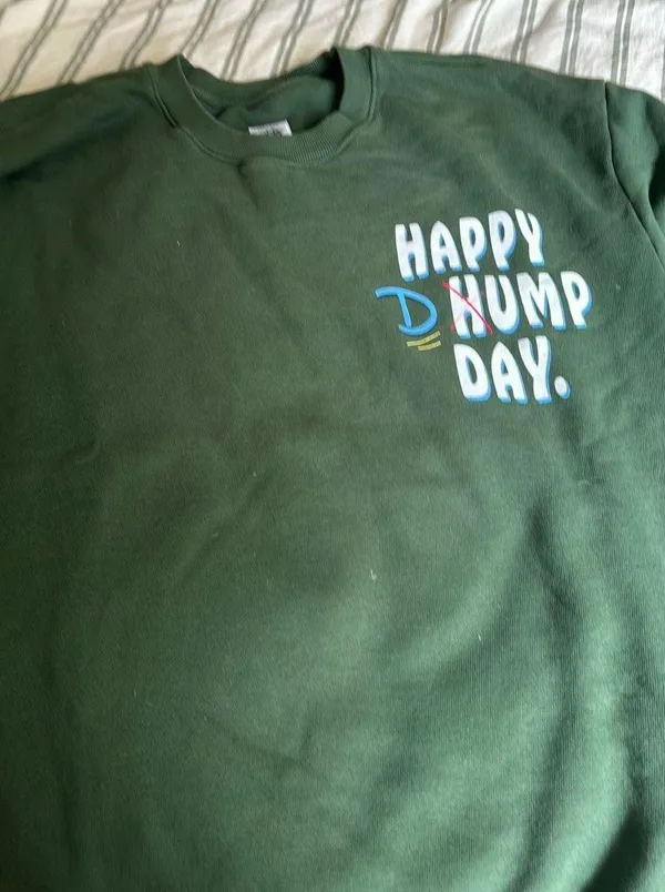 Boys lie green Sweatshirt give em hell - Image 3