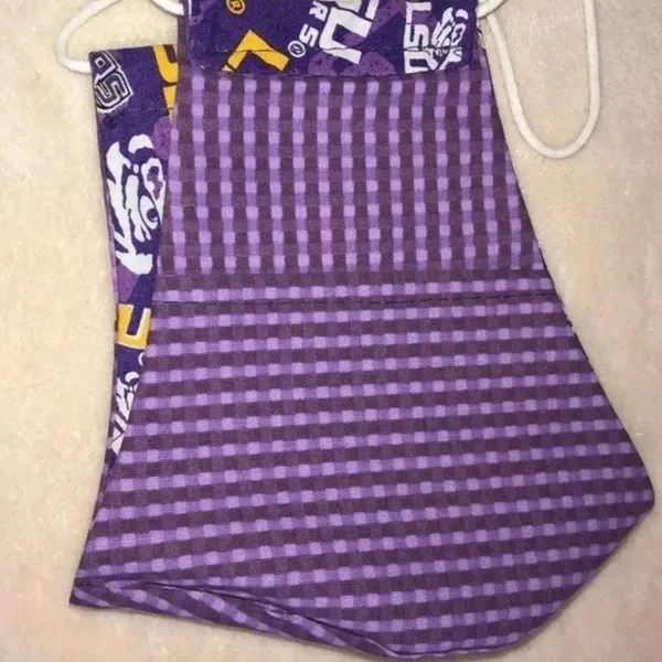 𝅺LSU Mask Purple - Image 4