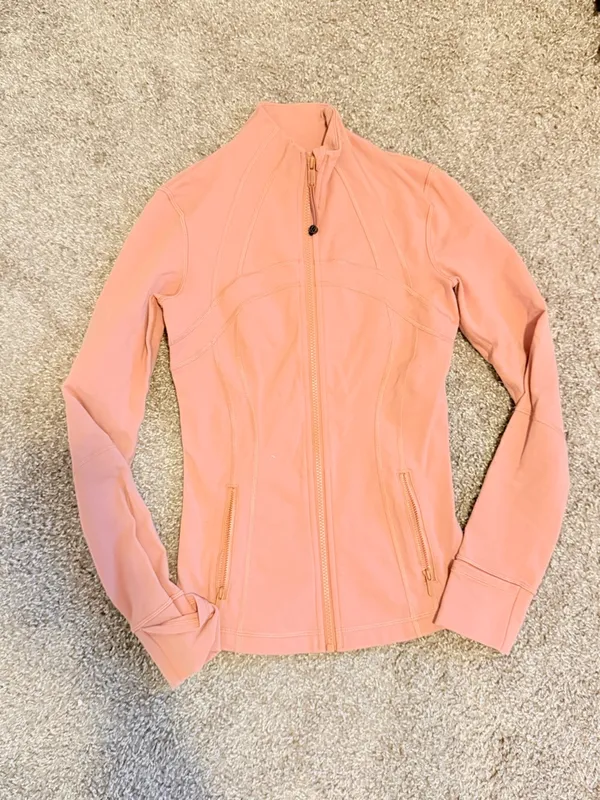 Lululemon Define Jacket full zip Quicksand womens size 4 - Image 5
