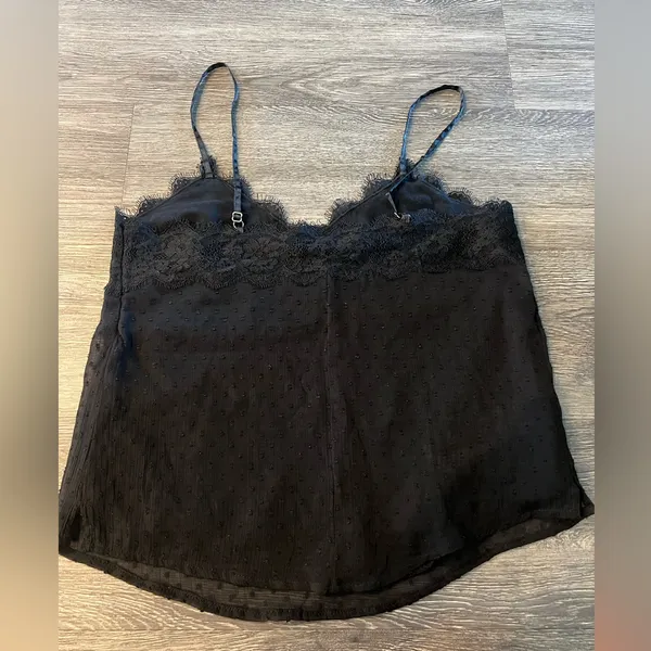 Abercrombie & Fitch Black Camisole with Lace - Image 3