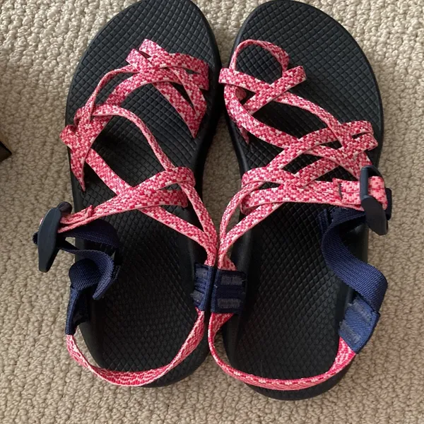 Chacos NEW Women’s ZX2 Classic Fusion Rose Pink Sandals Shoes Size 8 RARE NIB - Image 2