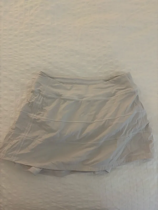 White Lululemon Skirt 4 Tall  - Image 2